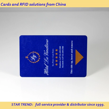 Printing Hico Magnetic Stripe PVC Card for Hotel Key Card