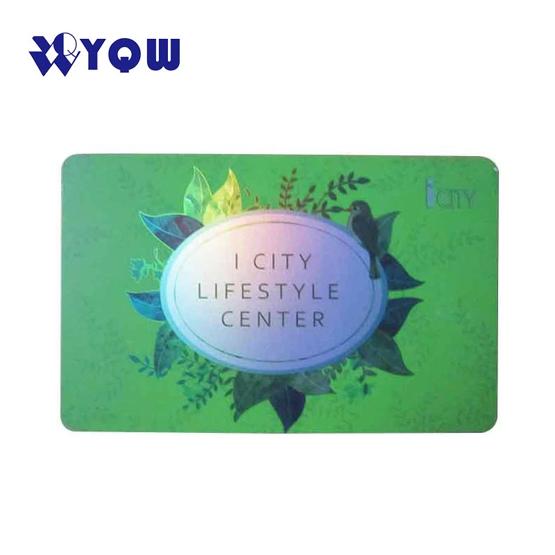 Customized Standard Size Cr80 PVC PETG Material Gift Card Contactless Chip PVC Card IC Smart Card Credit Card Bank Card NFC RFID Card