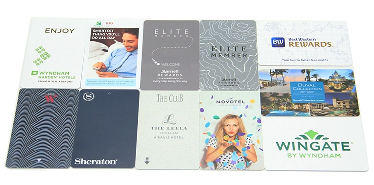 PVC RFID Hotel Key Cards with Magnetic Stripe