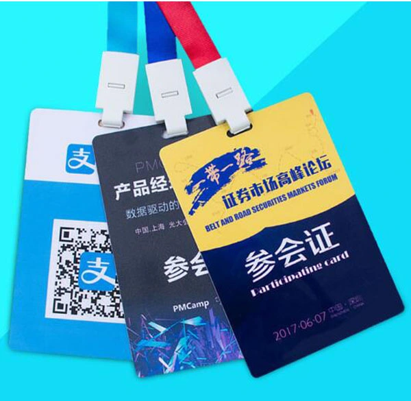 Customized Printable Plastic Working VIP ID Visiting Cards