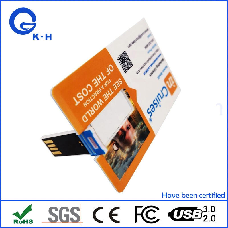 Classic Business Full Color Printing Card Flash Memory USB 2.0 3.0 16GB