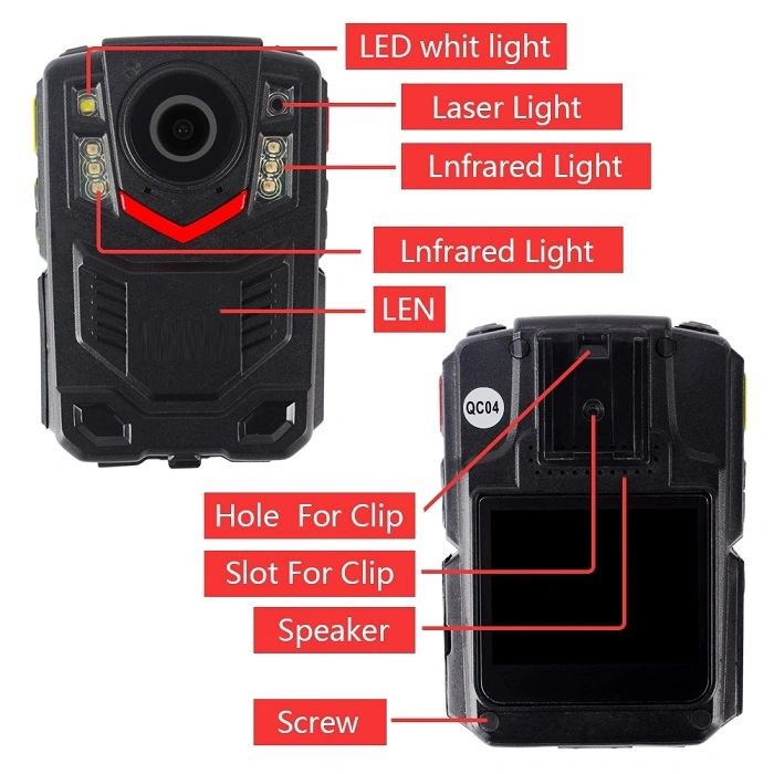 Body Camera CCTV IP WiFi Mini Body Worn Video Camera Night Vision Camera