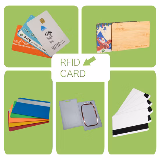Cartão de PVC Gyrfid para impressão a jato de tinta 125kHz RFID para impressora Isoik