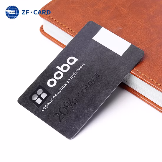 Cartão plástico de amostra grátis de fábrica Cartão PVC RFID MIFARE (R) DESFire EV1 2K/4K com alta qualidade