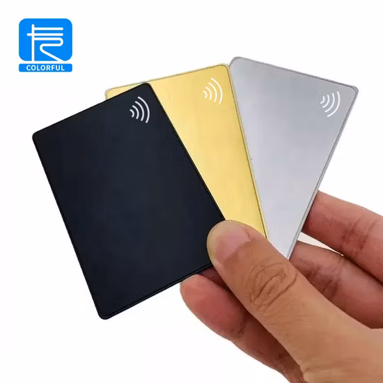 Cartão de visita inteligente de PVC com impressão personalizada