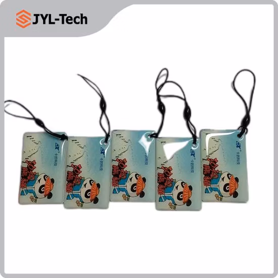 Cartão-chave RFID de plástico de 13,56 MHz 1K byte Tag RFID