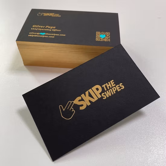 Cartões de robô de negócios de plástico com design personalizado de qualidade superior